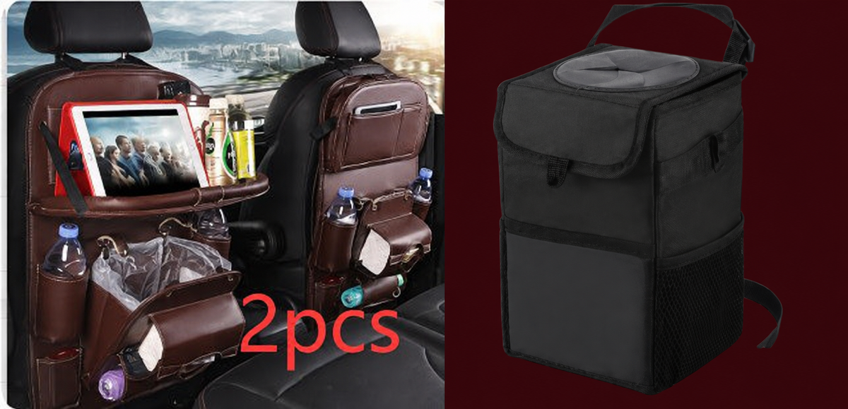 Coffee 2pcs + Storage Bin on Franztels burgundy background
